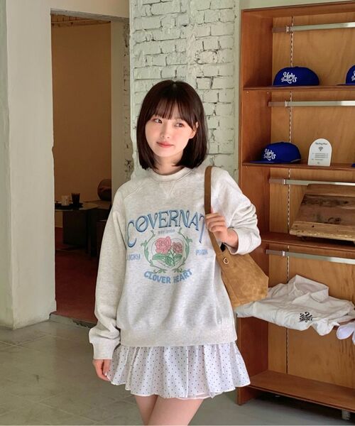 COVERNAT WOMAN(カバーナットウーマン)の「ウィメンズヴィンテージグラフィックスウェットシャツRed(スウェット・レディース・その他・WM/WS)」の13枚目の写真