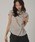 MUHET�i�~���G�[�^�j�́ugather design shirt blouse / �M���U�[�f�U�C���u���E�X�i�V���c/�u���E�X�j�v�b�x�[�W��