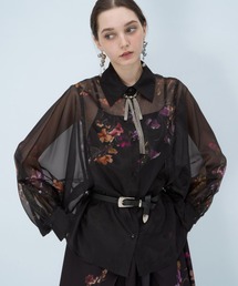 HARE（ハレ）の「アートフラワーガラシアーシャツLS(HARE)（シャツ/ブラウス）」