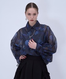 HARE（ハレ）の「アートフラワーガラシアーシャツLS(HARE)（シャツ/ブラウス）」