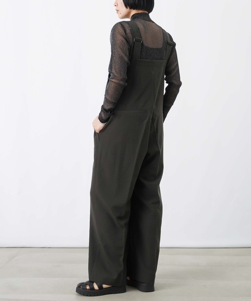 LUCA/LADY LUCK LUCA（ルカ/レディラックルカ）の「LC/LLL ラメシアーハイネックプルオーバー（Tシャツ/カットソー・レディース・カーキ/ブルー/グレー/ブラック/アイボリー・FREE）」の8枚目の写真