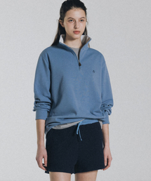 Hugo half zip-up long sleeve (blue)