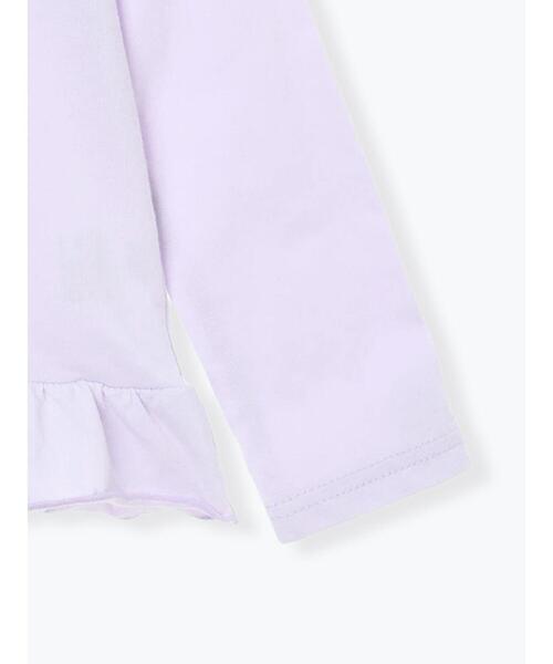 Samansa Mos2 Lagom(サマンサモスモスラーゴム)の「ネコさがら刺繍ロンT(Tシャツ/カットソー・キッズ・ミント/ラベンダー・130/95/120/110/100)」の11枚目の写真