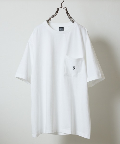NUMBER (N)INE(ナンバーナイン)の「SMOOTH COTTON EMBROIDERY POCKET TUBE T-SHIRT / スムース コットン ロゴ刺繍 ポケット チューブ Tシャツ(Tシャツ/カットソー・メンズ・ホワイト/ブラック・2/3/4)」の3枚目の写真
