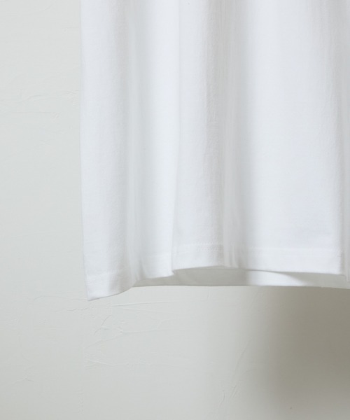 NUMBER (N)INE(ナンバーナイン)の「SMOOTH COTTON EMBROIDERY POCKET TUBE T-SHIRT / スムース コットン ロゴ刺繍 ポケット チューブ Tシャツ(Tシャツ/カットソー・メンズ・ホワイト/ブラック・2/3/4)」の7枚目の写真