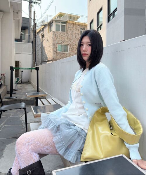 ambler(エムブラー)の「A Clothes Line アプリケ刺繍半袖Tシャツ AS1310 (アイボリー)(Tシャツ/カットソー・レディース・その他・MEDIUM/SMALL)」の5枚目の写真