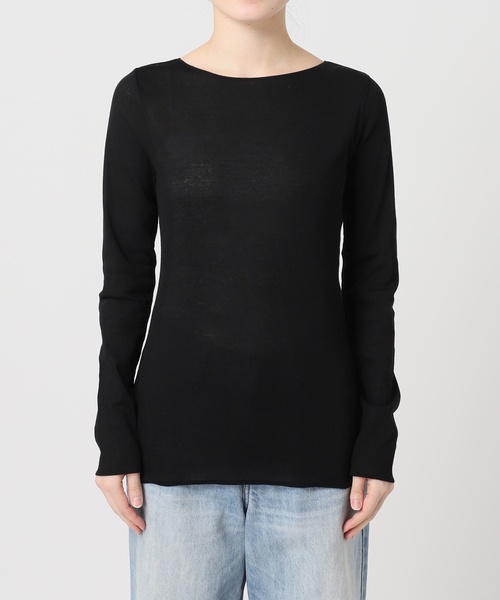 plage(プラージュ)の「C/Cuナノシア 2way ロンT(Tシャツ/カットソー・レディース・ホワイト/ブラウン/ブラック・FREE)」の21枚目の写真