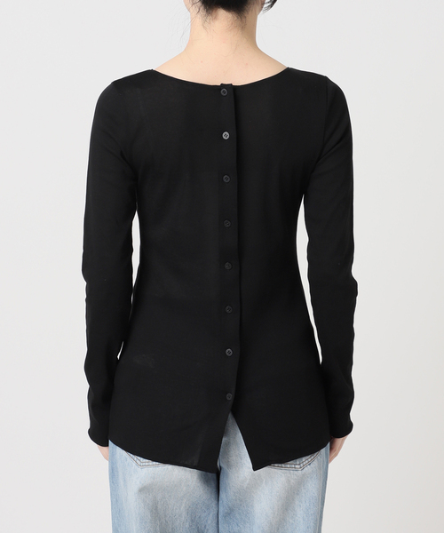 plage(プラージュ)の「C/Cuナノシア 2way ロンT(Tシャツ/カットソー・レディース・ホワイト/ブラウン/ブラック・FREE)」の19枚目の写真