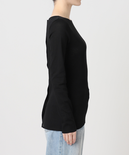 plage(プラージュ)の「C/Cuナノシア 2way ロンT(Tシャツ/カットソー・レディース・ホワイト/ブラウン/ブラック・FREE)」の18枚目の写真