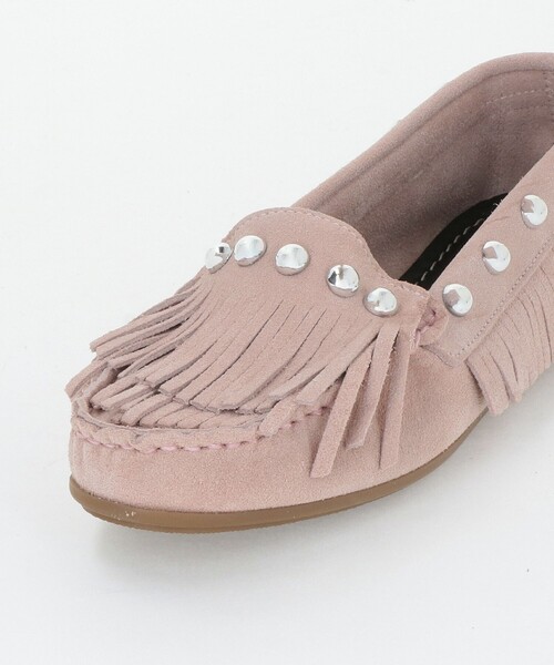 PELLICO SUNNY(ペリーコサニー)の「<PELLICO SUNNY> FRINGESLP(モカシン/デッキシューズ・レディース・グレー系/ライトピンク・36/39/37/38)」の12枚目の写真
