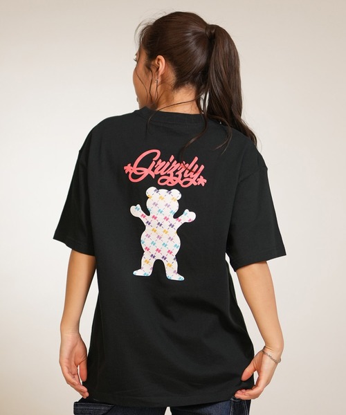 GRIZZLY(グリズリー)の「【ムラサキスポーツ限定】GRIZZLY/グリズリー 半袖 Tシャツ PUZZLE ARTWORK BEAR SST G26SS-2433(Tシャツ/カットソー・レディース・ホワイト/ブラック・L/M)」の12枚目の写真