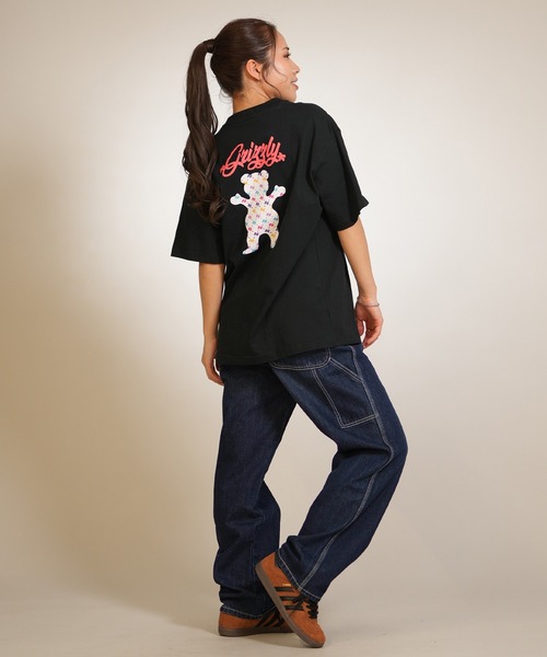 GRIZZLY(グリズリー)の「【ムラサキスポーツ限定】GRIZZLY/グリズリー 半袖 Tシャツ PUZZLE ARTWORK BEAR SST G26SS-2433(Tシャツ/カットソー・レディース・ホワイト/ブラック・L/M)」の14枚目の写真