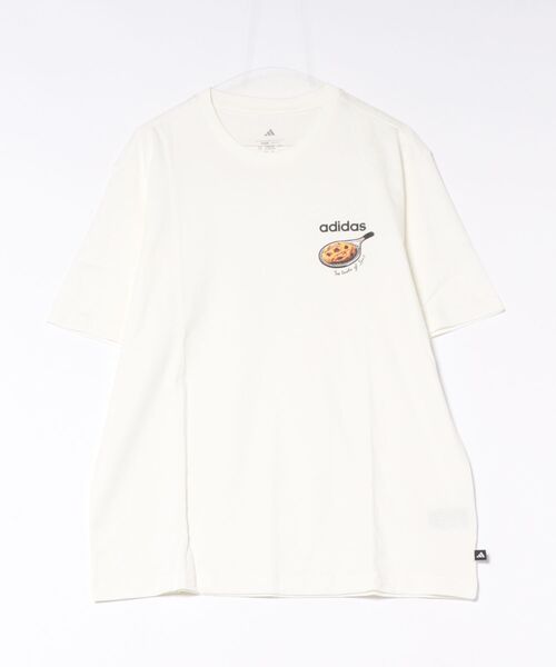 adidas(アディダス)の「《adidas》MCOOKIETシャツ(Tシャツ/カットソー・メンズ・ヘザーグレー/オフホワイト・XL/L/M/S/2XL)」の1枚目の写真