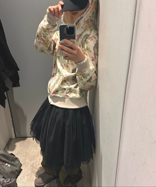 NOCONTENT(ノーコンテント)の「283. テクスチャーブーツカットパンツ _ カーキ(その他パンツ・レディース・その他・FREE)」の3枚目の写真