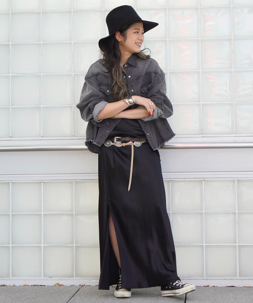 Puntovita(プントヴィータ)の「【PUNTOVITA/プントヴィータ】CONCHO SUEDE BELT(ベルト・レディース・ベージュ・80/85)」の11枚目の写真