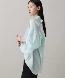 A part by | ギャザーネックオーバーブラウス(シャツ/ブラウス)