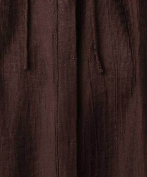 A part by（アパートバイ）の「ギャザーネックオーバーブラウス（シャツ/ブラウス・レディース・ブラウン系その他/オフホワイト/ライトブルー・FREE）」の17枚目の写真