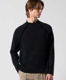 mn3239- lomond×powder line high-neck knit ラグランスリーブハイネックニット(6891 wn09j)