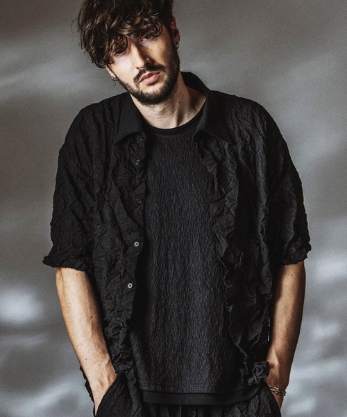 NO ID. Washer Big Shirt — рубашка‑оверсайз washed