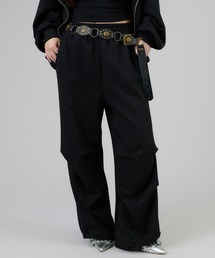 apres jour mignon（アプレジュールミニョン）の「キラキラパラシュートパンツ（スウェットパンツ）」