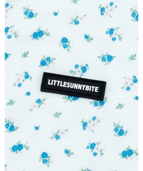 Little sunny bite(リトルサニーバイト)の「★Little sunny bite★ floral light hoodie(パーカー・レディース・サックスブルー/ホワイト/ピンク・MEDIUM/SMALL)」の8枚目の写真