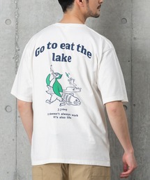  J.J camp（ジェイジェイキャンプ）の「兄弟・姉妹・親子で着られるTシャツ 半袖 ワンポイント刺しゅう jj pengin（Tシャツ/カットソー）」