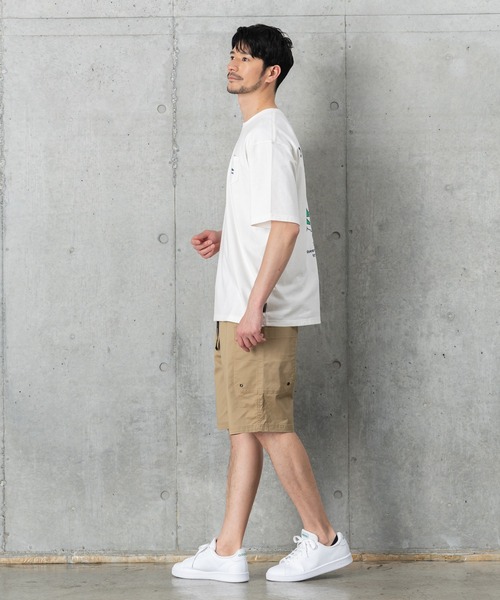 J.J camp(ジェイジェイキャンプ)の「J.J CAMP 防蚊・防汚・UVカット ペンギンプリントTシャツ(Tシャツ/カットソー・メンズ・オレンジ/ライトイエロー/ホワイト・XL/M/L/S/XS)」の16枚目の写真