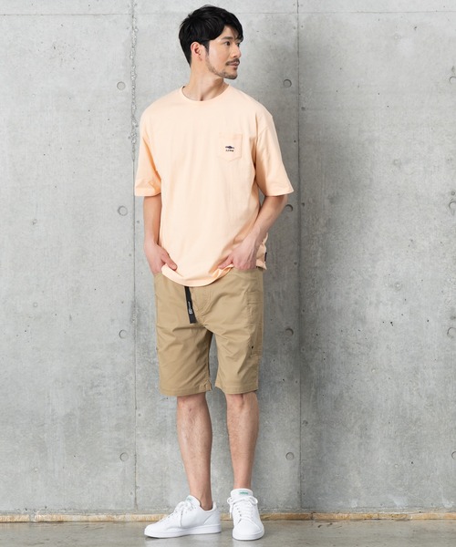 J.J camp(ジェイジェイキャンプ)の「J.J CAMP 防蚊・防汚・UVカット ペンギンプリントTシャツ(Tシャツ/カットソー・メンズ・オレンジ/ライトイエロー/ホワイト・XL/M/L/S/XS)」の6枚目の写真