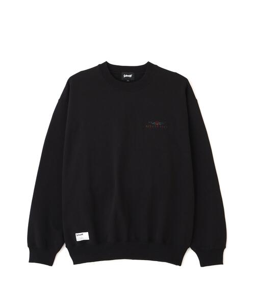Schott(ショット)の「Schott/ショット/CREW SWEAT SHAKE HAND HORSE/クルースウェット シェイクハンドホース(スウェット・メンズ・グレー/ブラック/ブラウン・M/L/XL/2XL)」の10枚目の写真