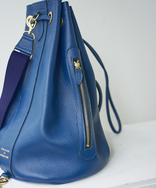 YOUNG&OLSEN The DRYGOODS STORE（ヤングアンドオルセン）の「Y&O（ヤングアンドオルセン） 別注  Sac Marine（ショルダーバッグ・メンズ・ネイビー/ブラウン系その他・FREE）」の10枚目の写真