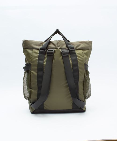 Caribou(カリブー)の「(CARIBOU Mountaineering)LIGHT WEIGHT PACK TOTE(バックパック/リュック・レディース・ブラック/オリーブ・ONE SIZE)」の8枚目の写真