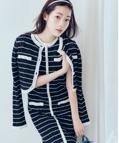 CELFORD(セルフォード)の「【洗える】トリム透かし柄ミニワンピース(ワンピース・レディース・オフホワイト/その他・36/38)」の17枚目の写真
