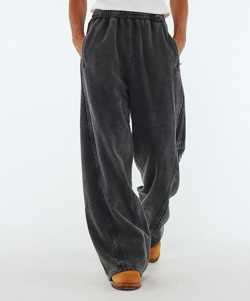 BACK TO THE FIELD（バック トゥー ザ フィールド）の「【MLB】Paneled sweatpants（スウェットパンツ・メンズ・ネイビー/ブラック/グレー・MEDIUM）」の2枚目の写真