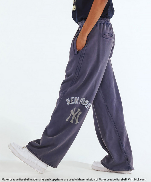 BACK TO THE FIELD（バック トゥー ザ フィールド）の「【MLB】Paneled sweatpants（スウェットパンツ・メンズ・ネイビー/ブラック/グレー・MEDIUM）」の4枚目の写真