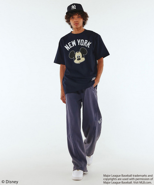 BACK TO THE FIELD（バック トゥー ザ フィールド）の「【MLB】Paneled sweatpants（スウェットパンツ・メンズ・ネイビー/ブラック/グレー・MEDIUM）」の6枚目の写真