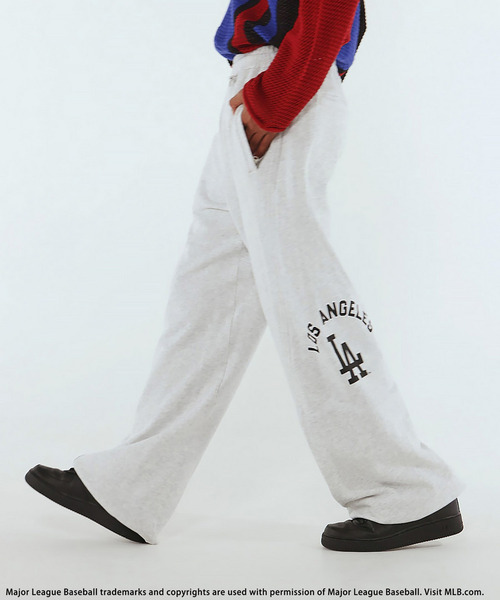 BACK TO THE FIELD（バック トゥー ザ フィールド）の「【MLB】Paneled sweatpants（スウェットパンツ・メンズ・ネイビー/ブラック/グレー・MEDIUM）」の7枚目の写真