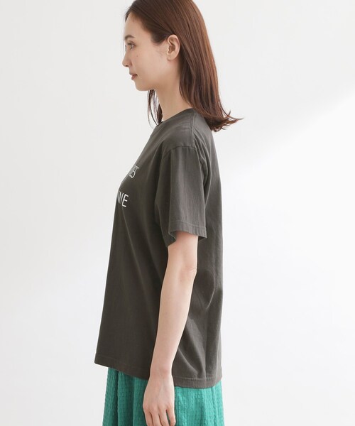 Reflect(リフレクト)の「【REGENCY WORKS/Reflect別注カラーあり】ロゴTシャツ(Tシャツ/カットソー・レディース・オフホワイト/ダークグレー・00)」の15枚目の写真