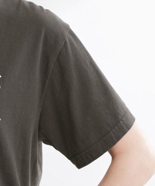 Reflect(リフレクト)の「【REGENCY WORKS/Reflect別注カラーあり】ロゴTシャツ(Tシャツ/カットソー・レディース・オフホワイト/ダークグレー・00)」の3枚目の写真