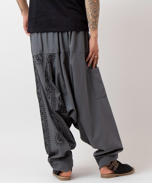 チャイハネ（チャイハネ）の「【チャイハネ】シャントムMEN'Sサルエルパンツ（その他パンツ・メンズ・ホワイト/ブラック/グレー・FREE）」の12枚目の写真