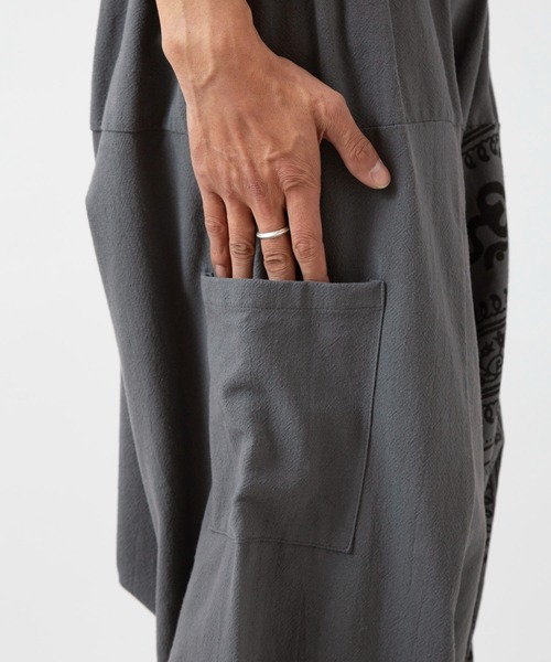 チャイハネ（チャイハネ）の「【チャイハネ】シャントムMEN'Sサルエルパンツ（その他パンツ・メンズ・ホワイト/ブラック/グレー・FREE）」の13枚目の写真