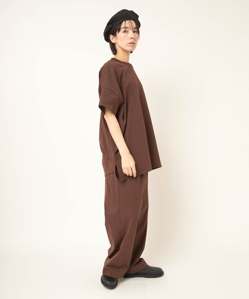 RNA-N（アールエヌエーエヌ）の「R4466 イージーカットタックパンツ（その他パンツ・レディース・グレイッシュベージュ/ブラウン/チャコール・FREE）」の15枚目の写真