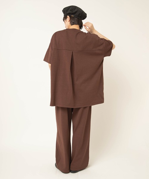 RNA-N（アールエヌエーエヌ）の「R4466 イージーカットタックパンツ（その他パンツ・レディース・グレイッシュベージュ/ブラウン/チャコール・FREE）」の16枚目の写真