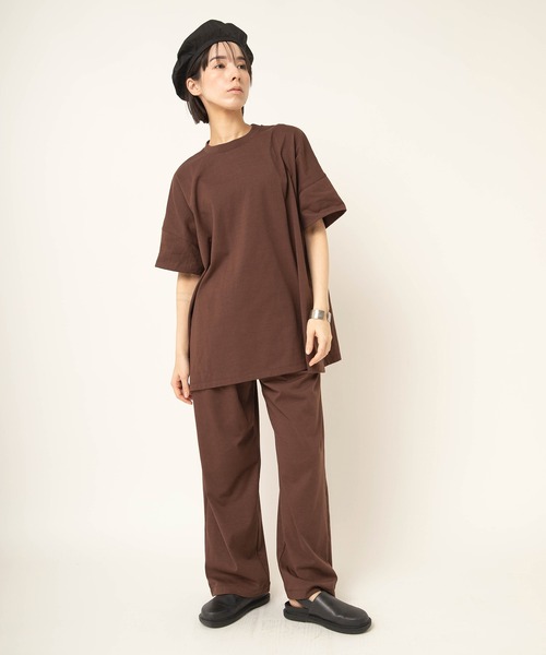 RNA-N（アールエヌエーエヌ）の「R4466 イージーカットタックパンツ（その他パンツ・レディース・グレイッシュベージュ/ブラウン/チャコール・FREE）」の14枚目の写真