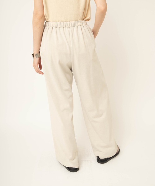 RNA-N（アールエヌエーエヌ）の「R4466 イージーカットタックパンツ（その他パンツ・レディース・グレイッシュベージュ/ブラウン/チャコール・FREE）」の11枚目の写真