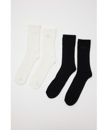 adidas Originals（アディダスオリジナルス）の「クロシェ クルーソックス 2足組（ソックス/靴下）」