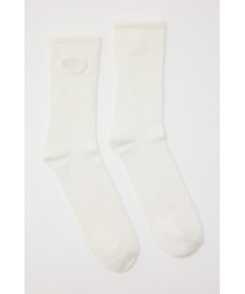 adidas Originals（アディダスオリジナルス）の「クロシェ クルーソックス 2足組（ソックス/靴下・レディース・ホワイト系その他2/ピンク系その他・MEDIUM/SMALL）」の12枚目の写真