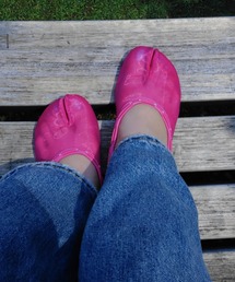 【BILLY'S EXCLUSIVE】Mesh Air String Flat 20256 Pink