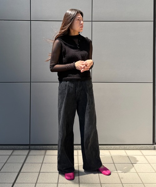 PAES(ペイズ)の「【BILLY'S EXCLUSIVE】Mesh Air String Flat 20256 Pink(パンプス・レディース・ピンク・25.0cm/24.5cm/24.0cm/23.5cm/23.0cm/22.5cm)」の11枚目の写真