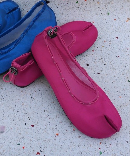 PAES(ペイズ)の「【BILLY'S EXCLUSIVE】Mesh Air String Flat 20256 Pink(パンプス・レディース・ピンク・25.0cm/24.5cm/24.0cm/23.5cm/23.0cm/22.5cm)」の9枚目の写真