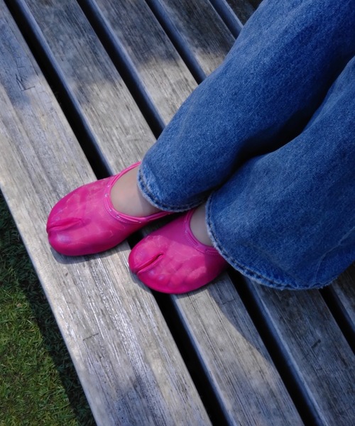 PAES(ペイズ)の「【BILLY'S EXCLUSIVE】Mesh Air String Flat 20256 Pink(パンプス・レディース・ピンク・25.0cm/24.5cm/24.0cm/23.5cm/23.0cm/22.5cm)」の4枚目の写真